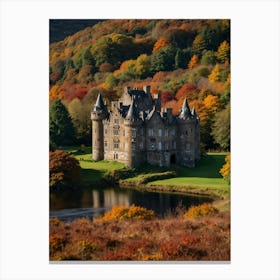 Castle In Scotland Canvas Print