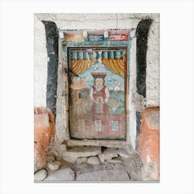 Door To A Tibetan Temple Canvas Print