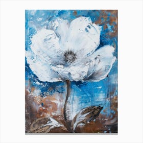 White Flower 1 Canvas Print