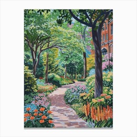 Postman S Park London Parks Garden 7 Painting Canvas Print