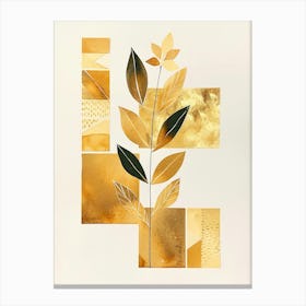 Gold Leaf 33 Canvas Print