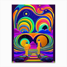 Psychedelic World Canvas Print