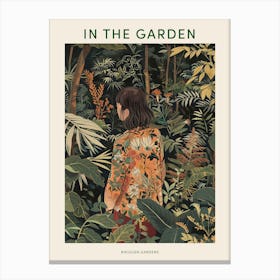 In The Garden Poster Rikugien Gardens Japan 2 Canvas Print