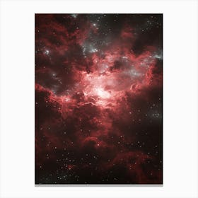 Red Nebula 1 Canvas Print