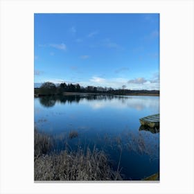 Moored Boat Canvas Print