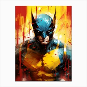 Wolverine Painting Canvas Print