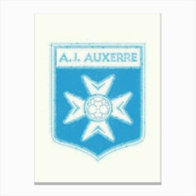 Aj Auxerre Canvas Print