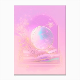 Physics Gouache Space Canvas Print