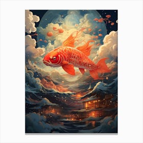 Koi Fish 1 Canvas Print