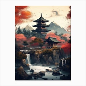 Japanese Pagoda 19 Canvas Print