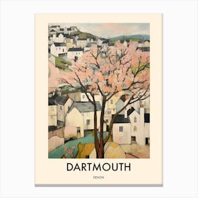 Dartmouth (Devon) Painting 3 Travel Poster Canvas Print