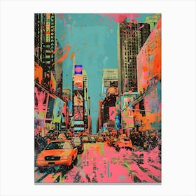 Times Squares 1 Canvas Print