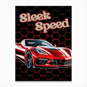 Sleek Speed Canvas Print