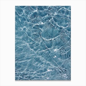 Blue Water 3 Canvas Print