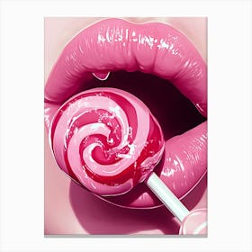 Lollipop 4 Canvas Print