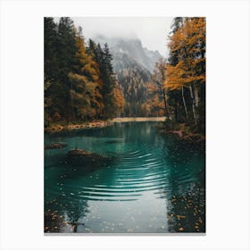 Lake In The Mountains 1 Canvas Print