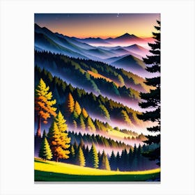 Smoky Mountains Canvas Print