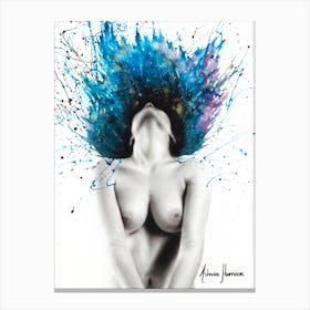 Touched Canvas Print