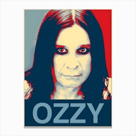 Ozzy Osbourne Canvas Print