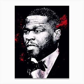 50 cent 3 Canvas Print