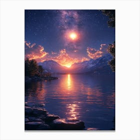 Night Sky 12 Canvas Print