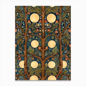 William Morris Tree Of Life Canvas Print