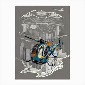 Chopper Canvas Print