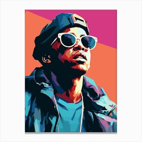 Hip Hop Artist Canvas Print