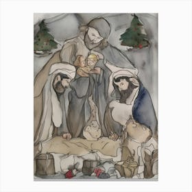 Nativity 12 Canvas Print