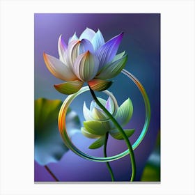 Lotus Flower 155 Canvas Print