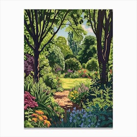 Wimbledon Common London Parks Garden 3 Painting Canvas Print