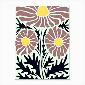 Henri Matisse Daisies Canvas Print