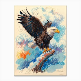 Bald Eagle 6 Canvas Print
