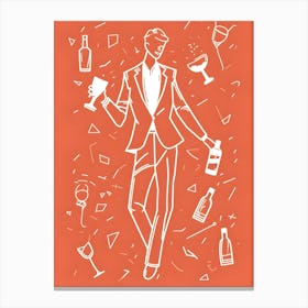 Man In A Suit 1 Canvas Print