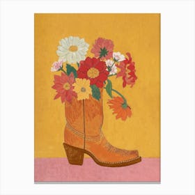 cowgirl boots 2 Canvas Print