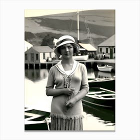 1920s Marina~Reimagined 10 Canvas Print