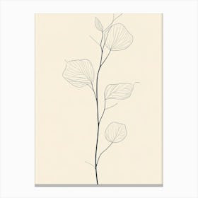 Leaf On A Branch 6 Canvas Print