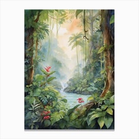 Tropical Jungle Canvas Print