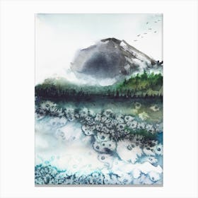 Mountain Lake Canvas Print