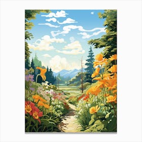 University Of British Columbia Botanical Garde 1 Canvas Print