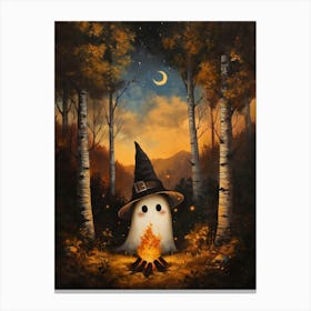 Ghost In The Woods 9 Canvas Print