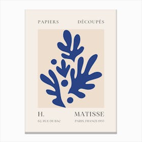 H Matisse Canvas Print