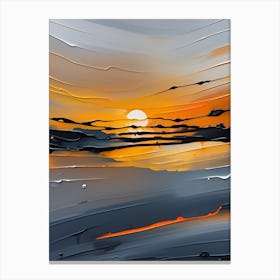 Sunset Canvas Art Canvas Print