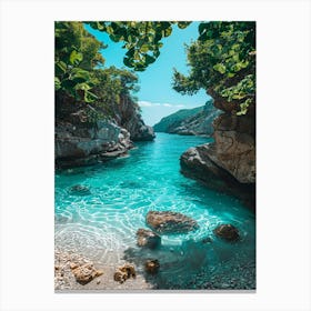 Croatia Beach Canvas Print