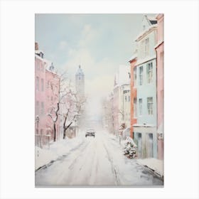 Dreamy Winter Painting Copenhagen Denmark 7 Leinwandbilder