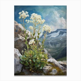 Mountain Spleenwort Painting 1 Canvas Print