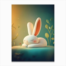 Cute Bunny Canvas Print