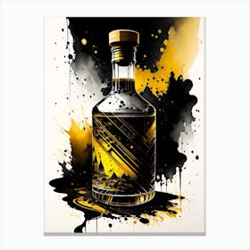 Scotch Bottle Canvas Print