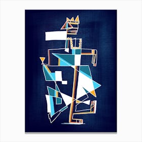 King Of Geometry Canvas Print