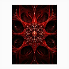 Fractal Geometry Abstract 4 Canvas Print